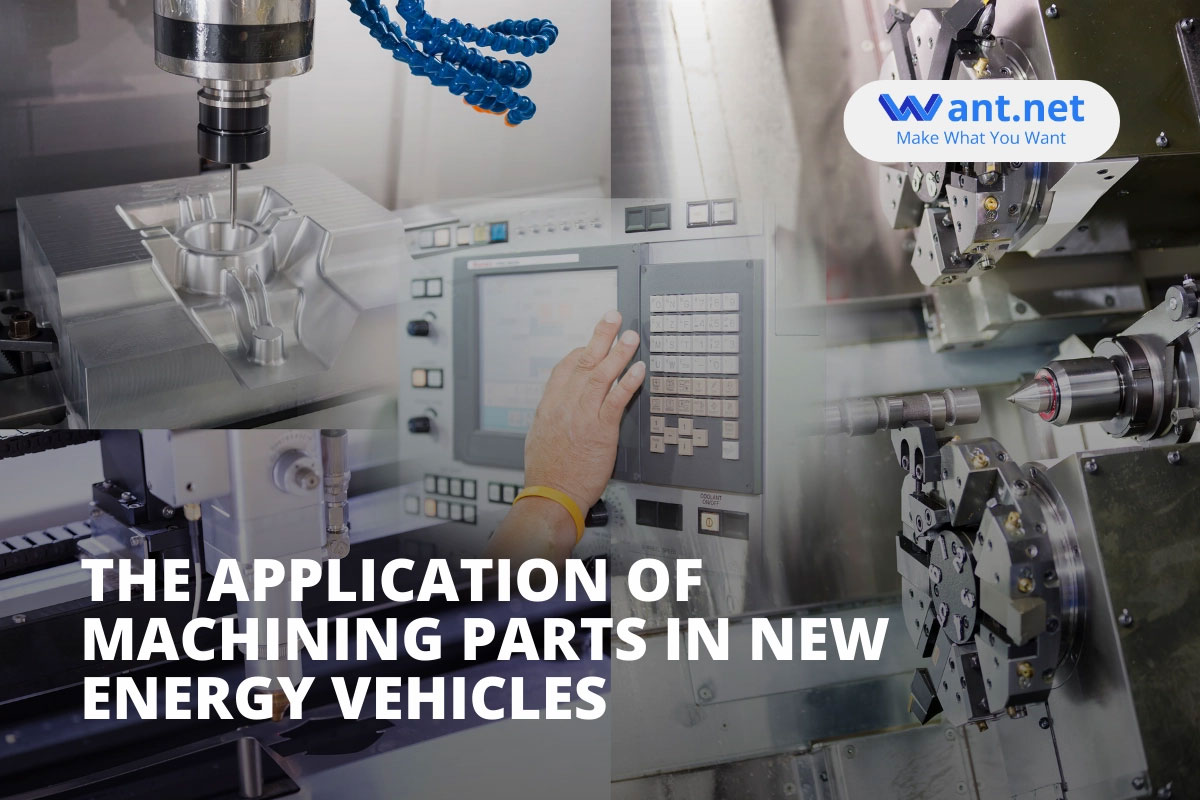 the application of machining parts in new energy vehicles