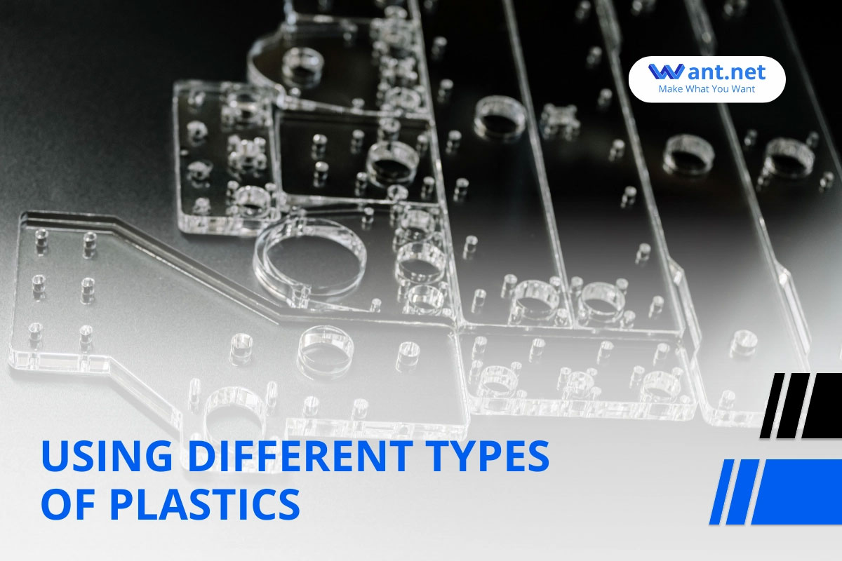 Using different types of plastic