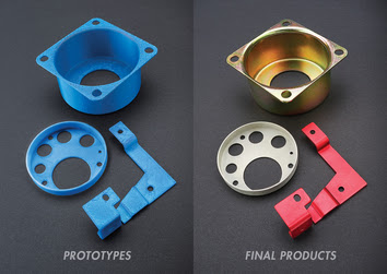 prototypes and final products